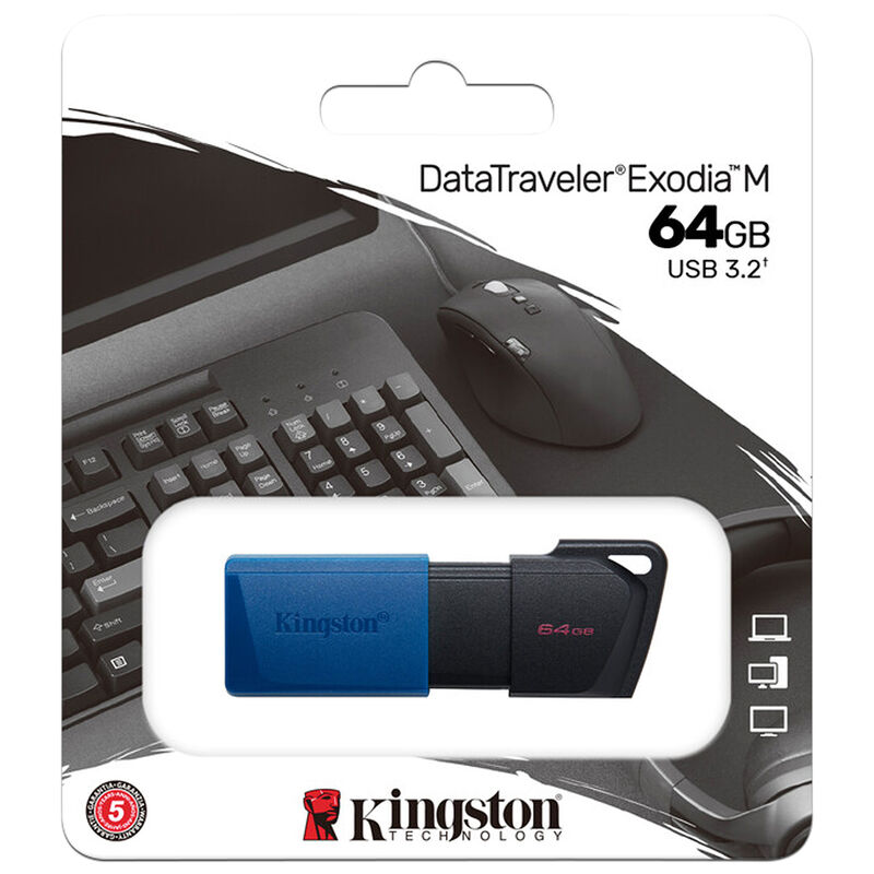 Unidad Flash USB 3.2 Kingston DataTraveler Exod... image number null