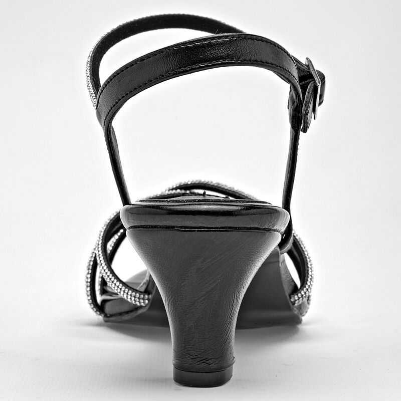 Lady One Zapatillas de fiesta para mujer negro ... image number null