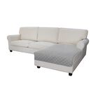 Sof&aacute; Slipcover, F&aacute;cil De Llevar, Seccional, En Forma De L, 110 X 170 Cm, Gris Claro