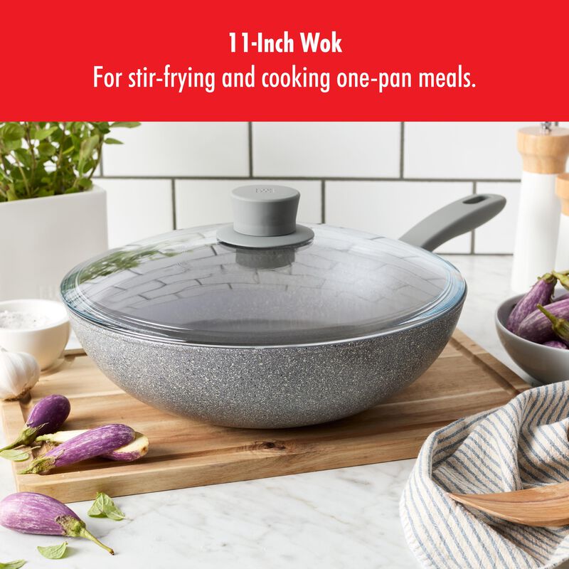 Wok Zwilling Parma Plus 28 cm Antiadherente con... image number null