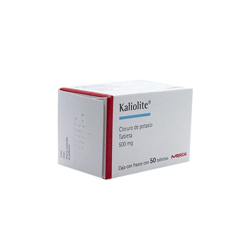 Kaliolite 500 Mg 50 Grageas image number null