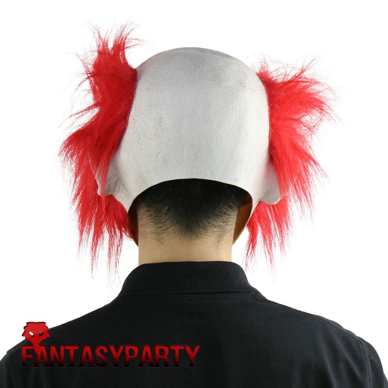 M&aacute;scara De L&aacute;tex Fantasyparty Para Payaso Terro... image number null