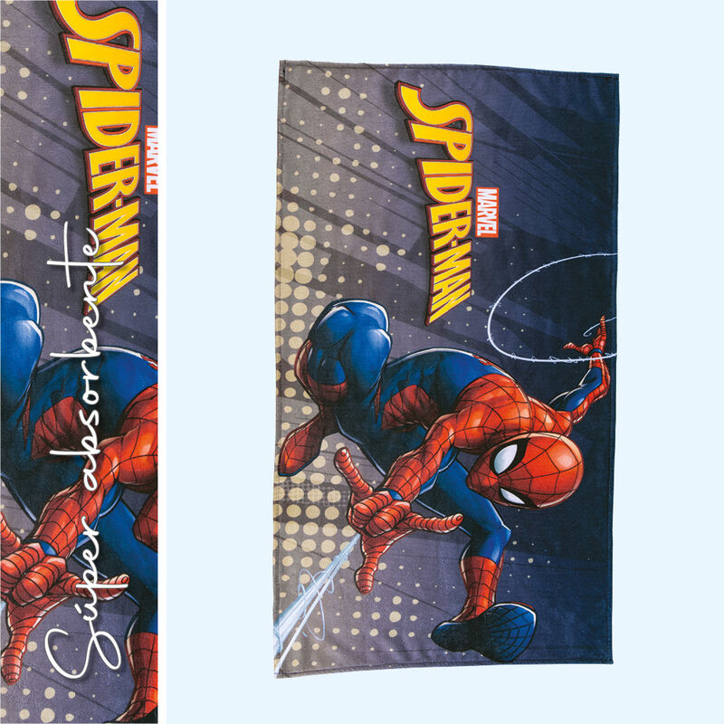 TOALLA SUAVITEC SPIDER-MAN IN THE CITY image number null