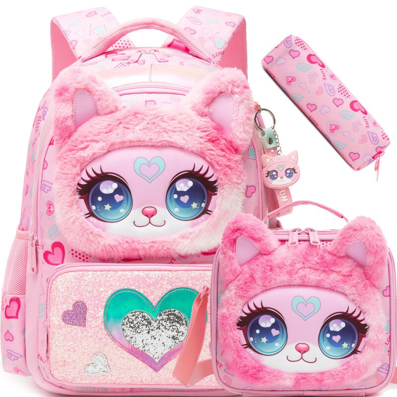 Mochila Meetbelify Rosa De 42 cm Para Ni&ntilde;as &ndash; M... image number null