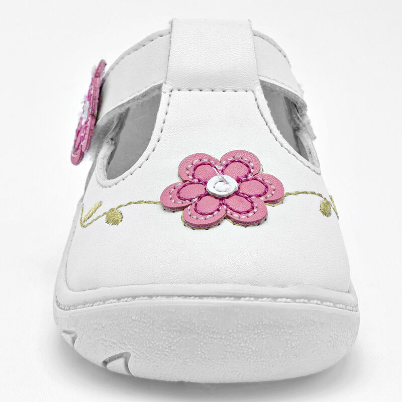 Ensue&ntilde;o Zapatitos para beb&eacute; ni&ntilde;a blanco rosa image number null