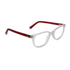 Lentes Barbie para niña color blanco con rojo