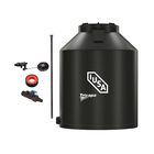 Tinaco Tricapa Iusa, 450 L., Negro + Accesorios Alta Presi&oacute;n