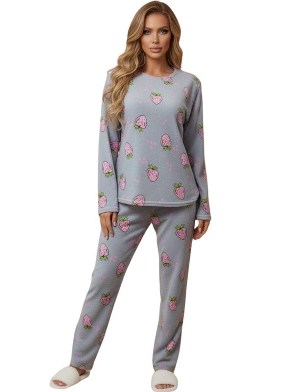 Pijama Afelpada Mujer Polar PIJ-035-2 D62 Panta... image number null