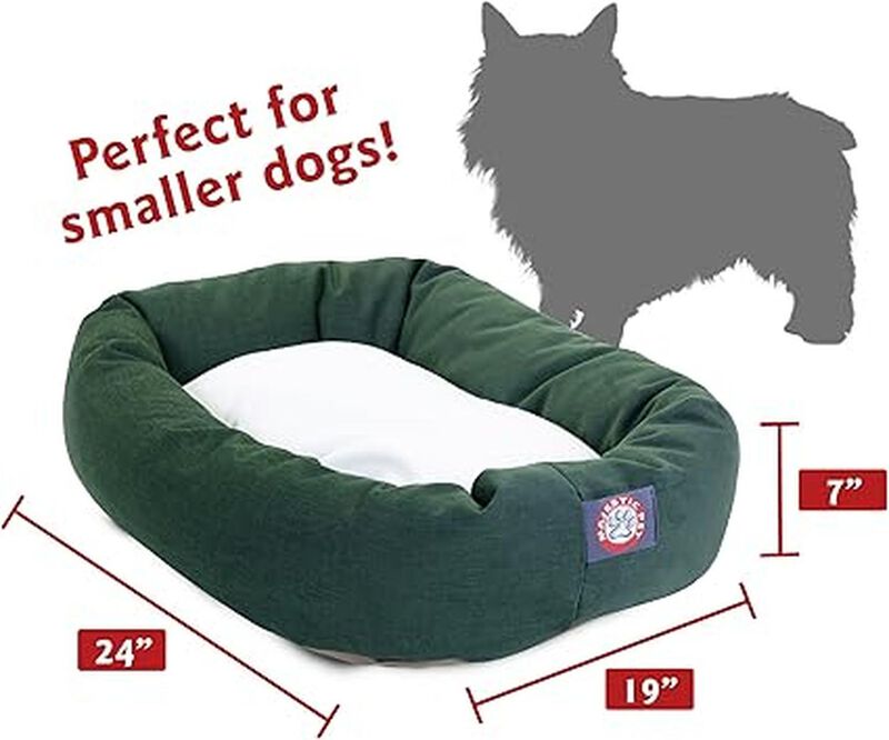 Cama En Forma De Bagel Para Perros De Majestic ... image number null