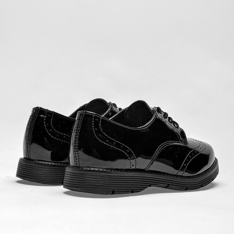 Durandin Zapato para niña negro charol image number null