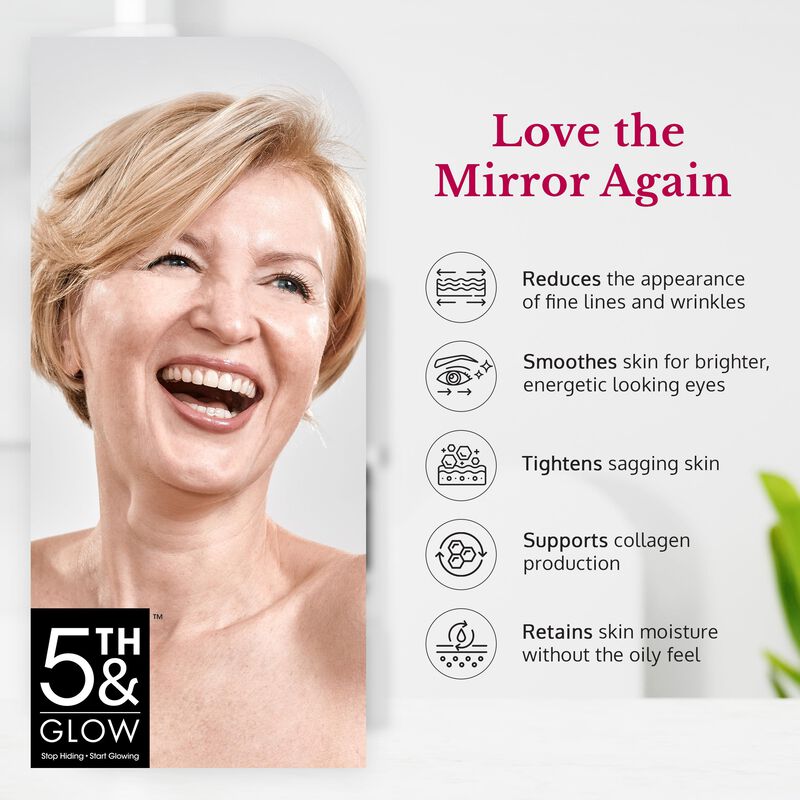 Crema Para Ojos 5th & Glow 15 ml P&eacute;ptidos Antia... image number null