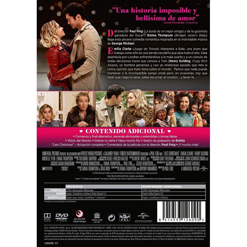 La &Uacute;ltima Navidad [dvd] image number null