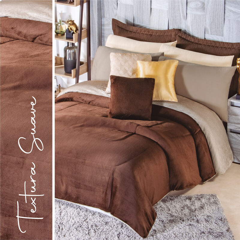 COBERTOR PACHICALIENTITO CAFE KS/XL-QS image number null