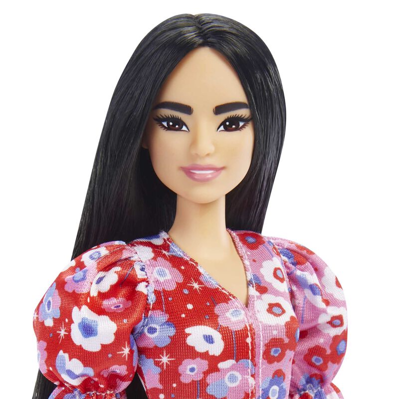 Mu&ntilde;eca De Moda Barbie Fashionistas #177 Con Pel... image number null