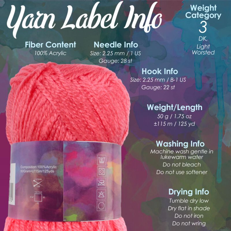 Hilo Acr&iacute;lico Yarn Jubilee Amigurumi Select Bab... image number null