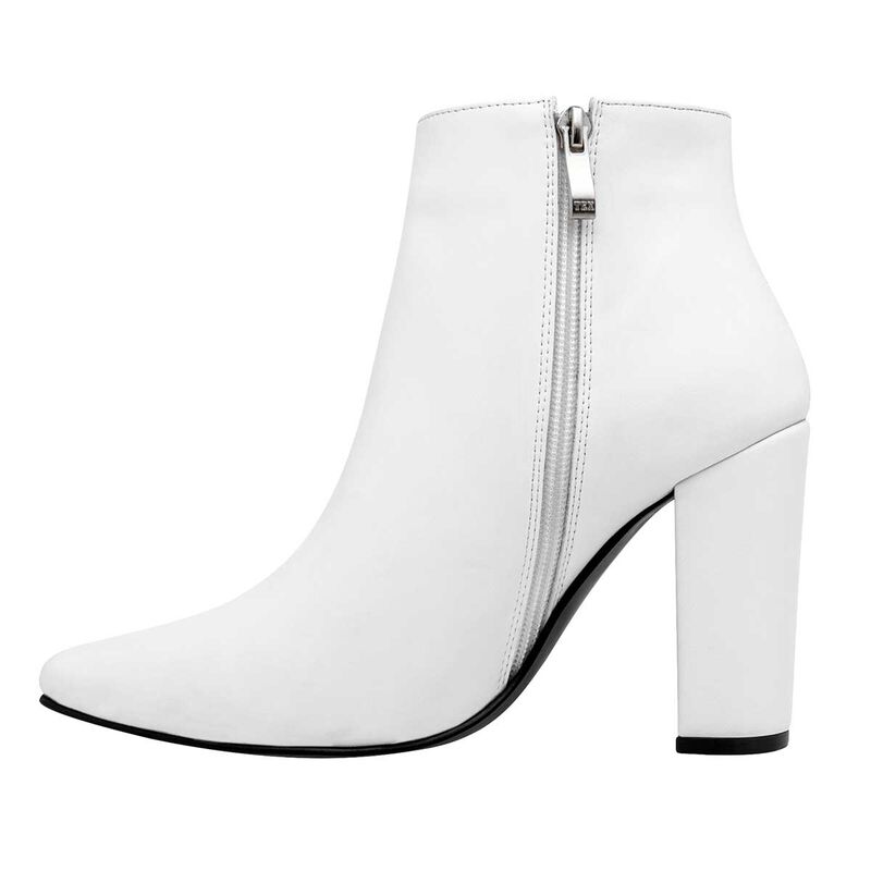 Moramora Bot&iacute;n para mujer blanco image number null