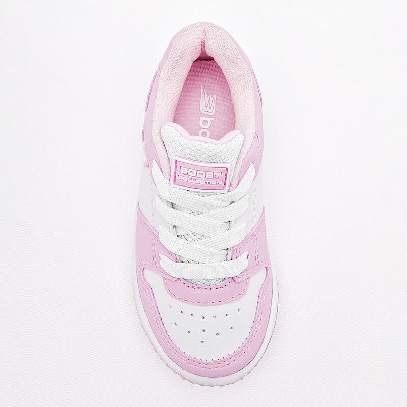 Boost Tenis urbano para ni&ntilde;a rosa blanco image number null