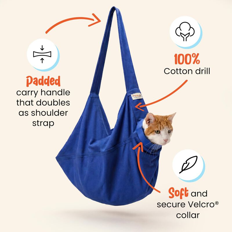 Transport&iacute;n Para Gatos Cat-in-the-bag Xl Azul C... image number null