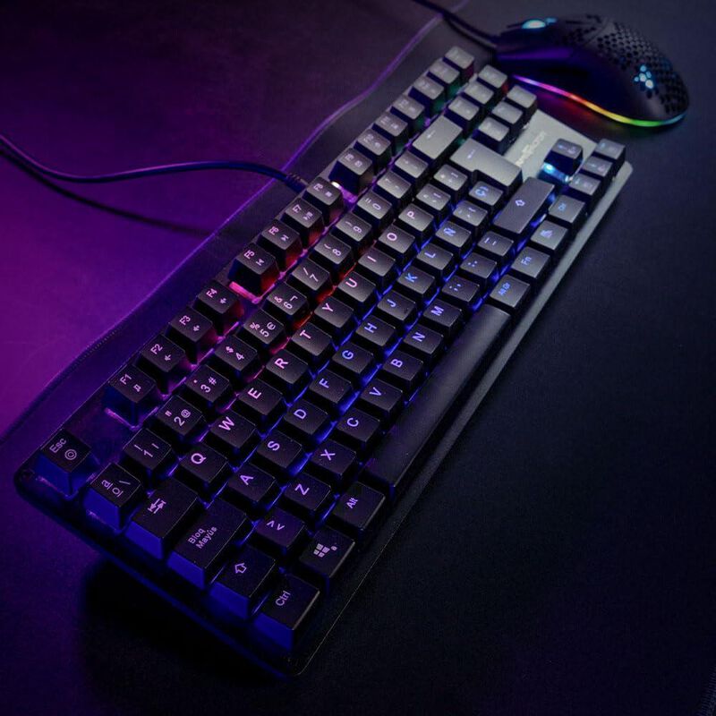 Teclado Game Factor Kbg500 Rgb Mec&aacute;nico Switch ... image number null