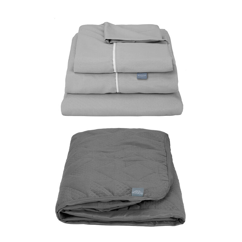 Protector De Colch&oacute;n Impermeable Rogga Lux Quee... image number null