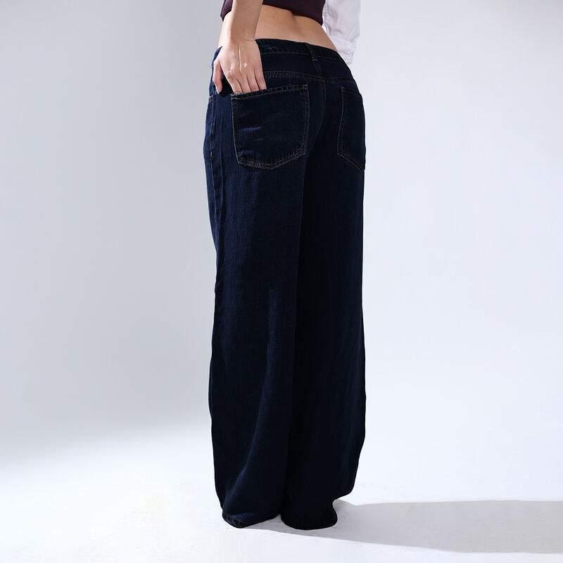 Pantal&oacute;n Wide Leg Mujer Sb4767 Savi Jeans Azul ... image number null
