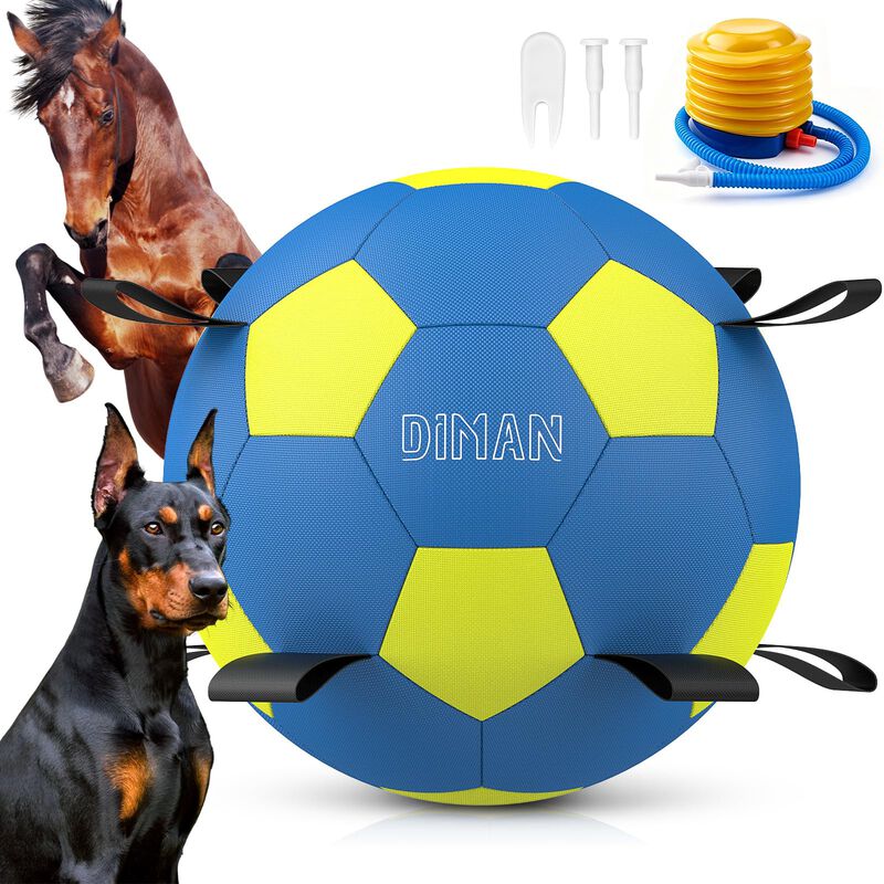 Pelota Para Perro Diman 64 cm Con Correas Para ... image number null