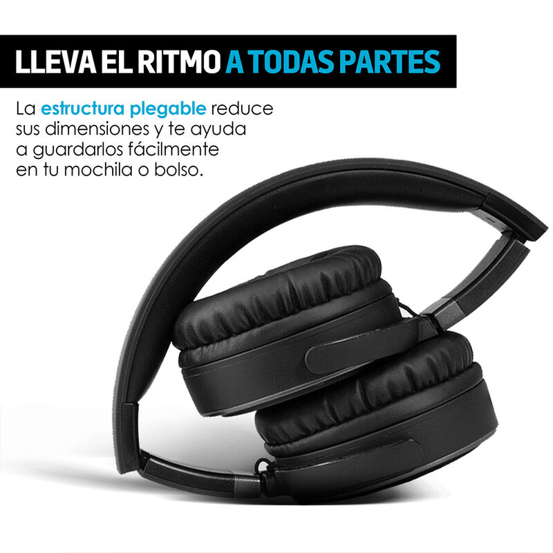 Redlemon Aud&iacute;fonos tipo Diadema Plegables Sonid... image number null