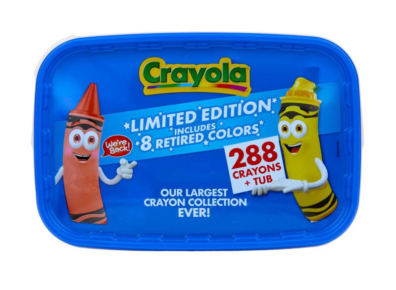 Recipiente Crayola Crayon De 288 Quilates, Edic... image number null