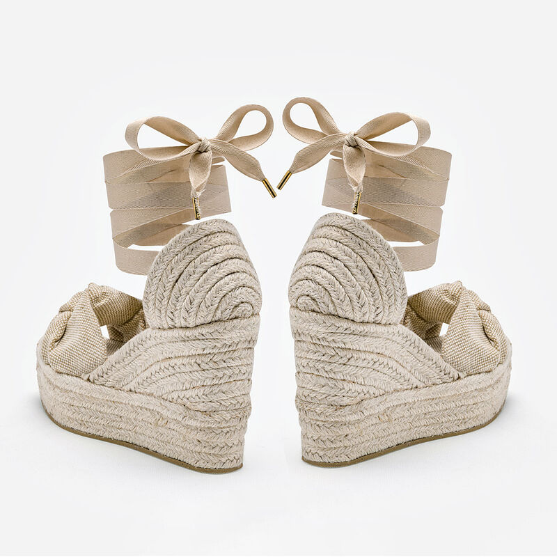Mimar Zapatos para mujer beige image number null