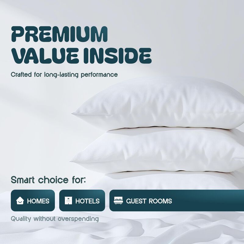 Funda Protectora De Almohada White Classic 51 &times;... image number null
