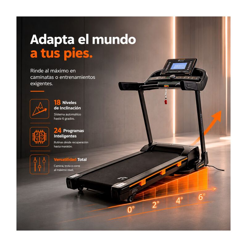Caminadora Electrica Plegable 4.5hp 18m/h Bluet... image number null