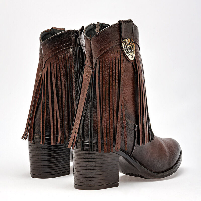 Mimar bot&iacute;n tac&oacute;n para mujer  caf&eacute; cod 140615-E image number null