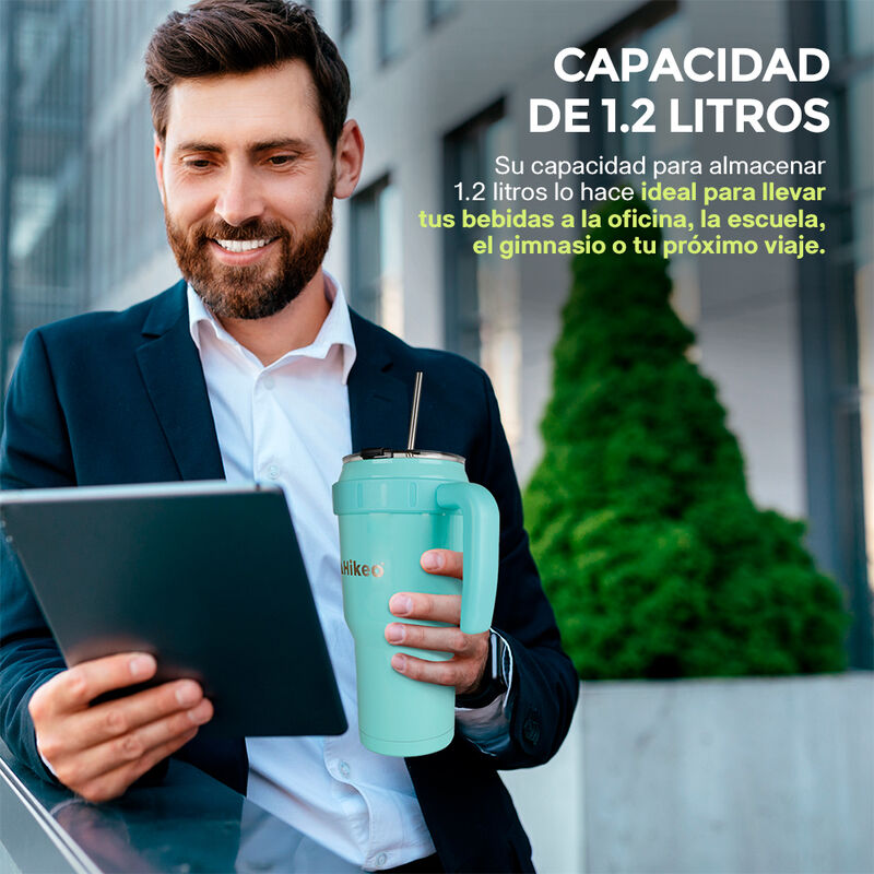 Termo de Acero Inoxidable Doble Pared Vaso T&eacute;rm... image number null