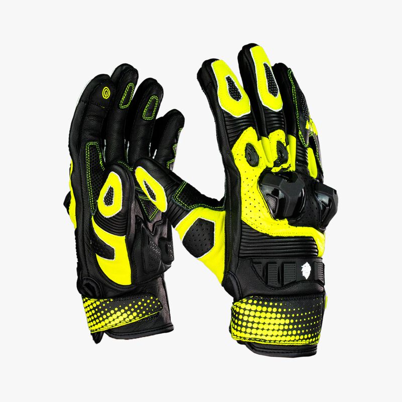 Guantes Kov Mod. Ross Verde Neon T-m image number null