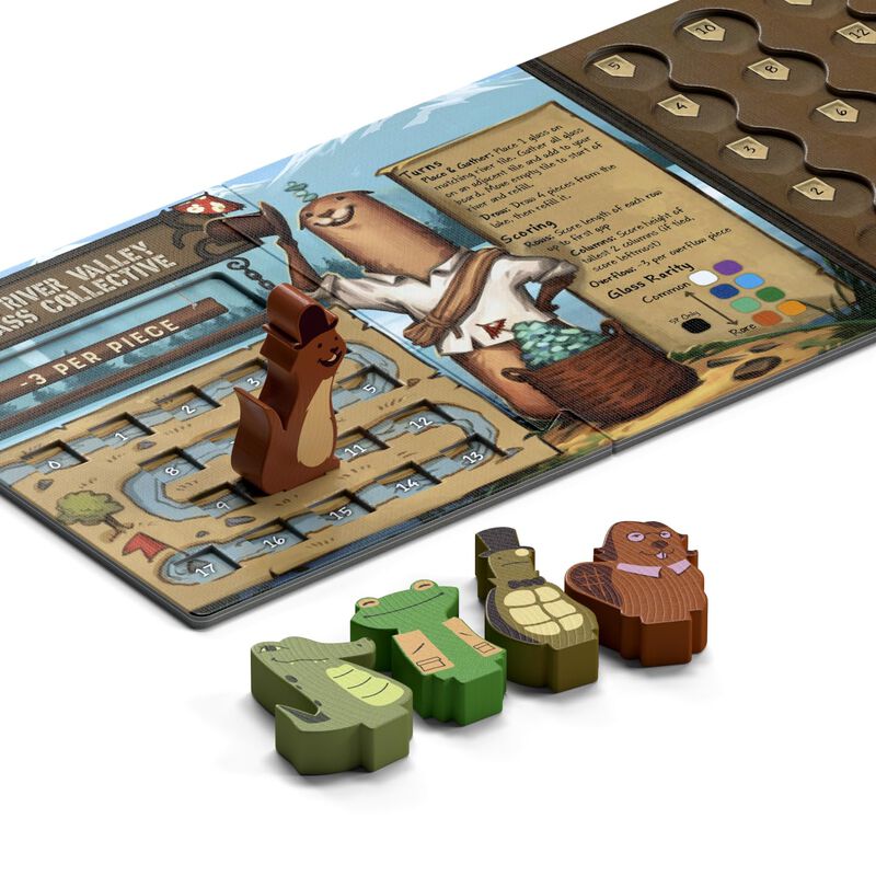 Juego De Mesa Allplay River Valley Glassworks D... image number null