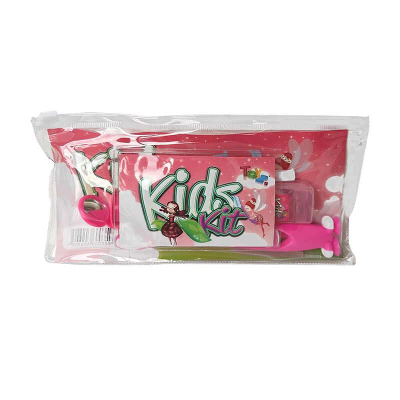 Kit Cepillado Dental Kids Pink image number null