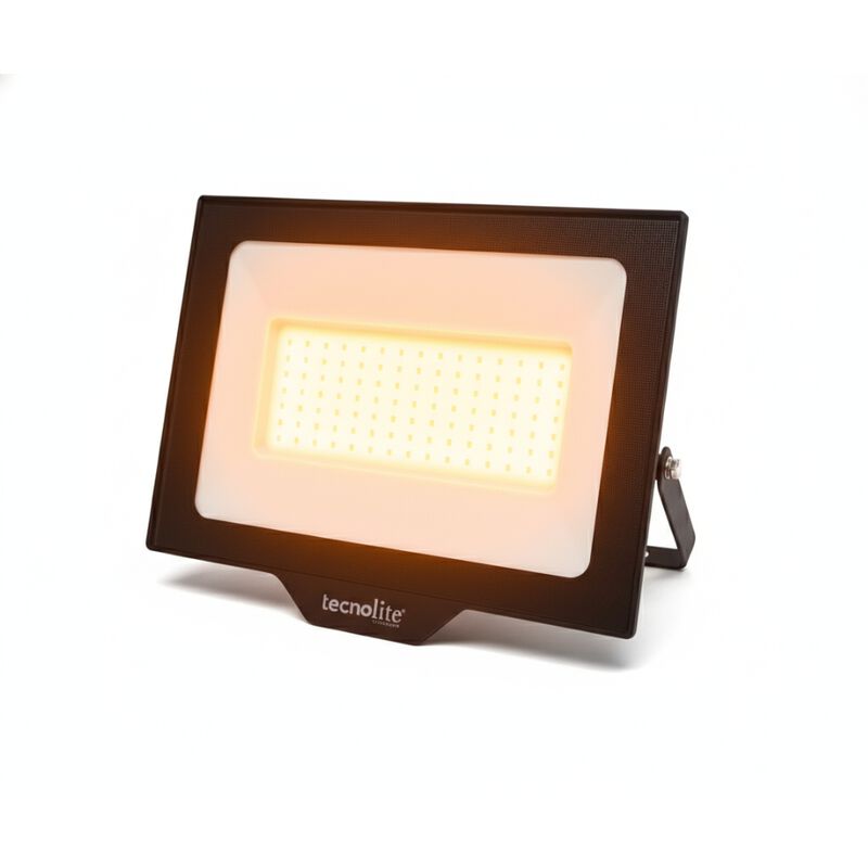 Reflector Led Tecnolite, 100 W, Luz Ambar image number null