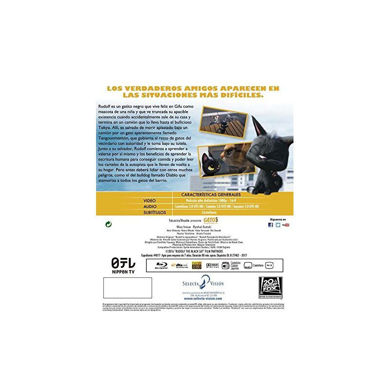 Gatos Blu-ray image number null
