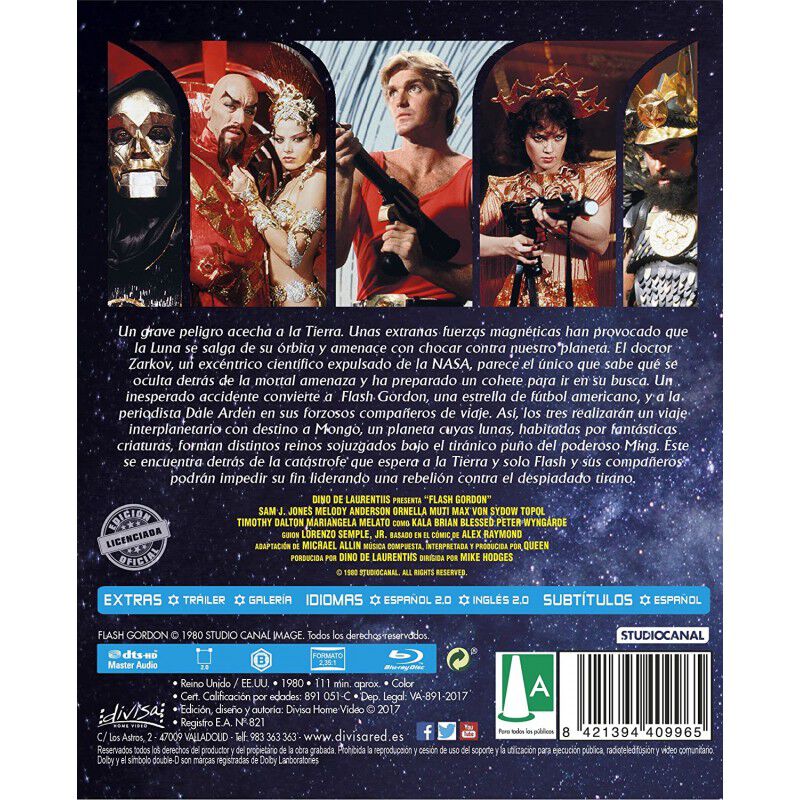 Flash Gordon [Blu-ray] (1980) image number null