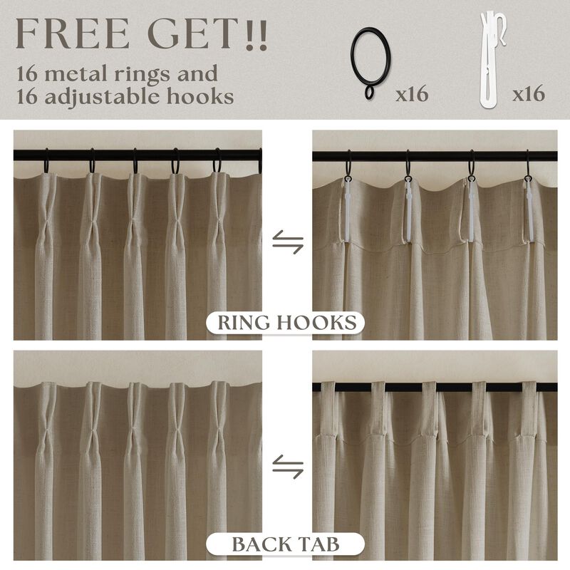 Cortinas Twodrapes 244 cm Greige De Filtro De L... image number null
