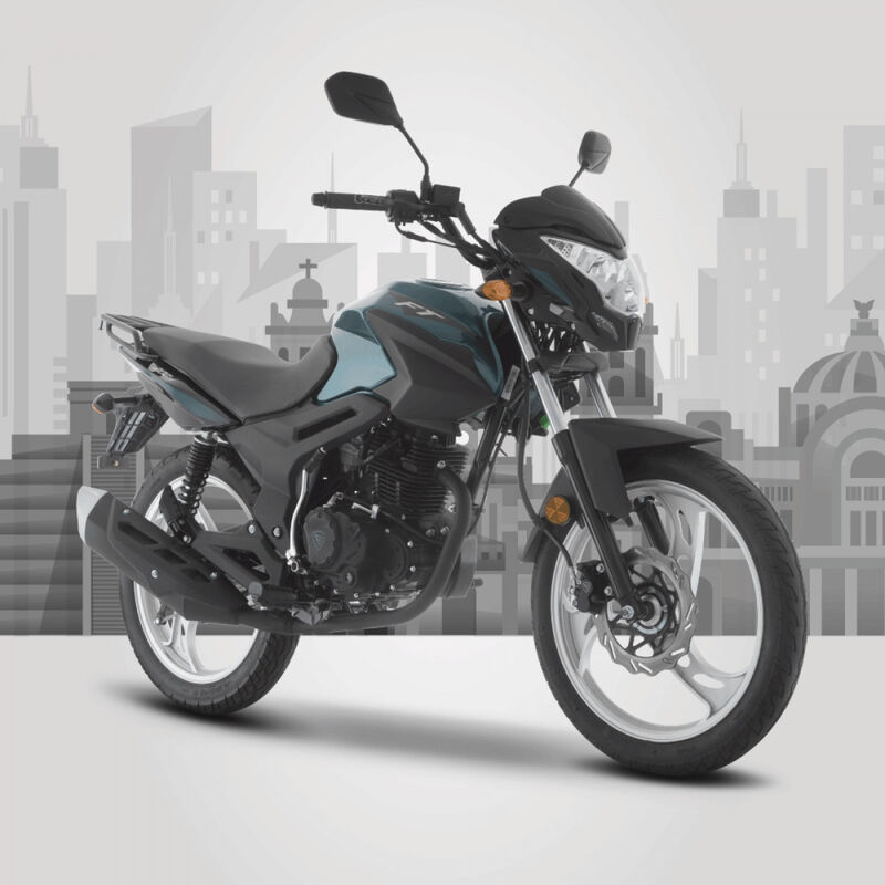 Motocicleta Italika FT200 TS VERDE NEGRO image number null