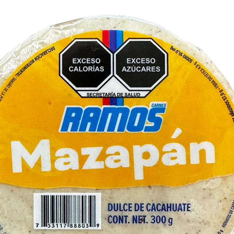 Mazapán Dulce De Cacahuate Carnes Ramos 300gr image number null