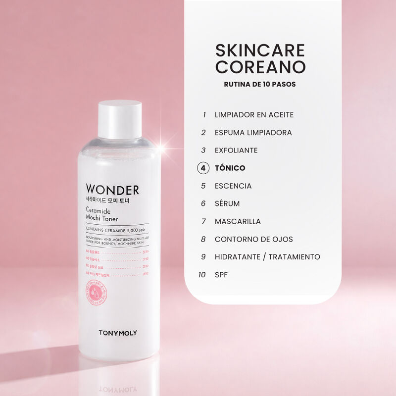 Tonymoly T&oacute;nico Ceramida Mochi - Wonder 500ml image number null
