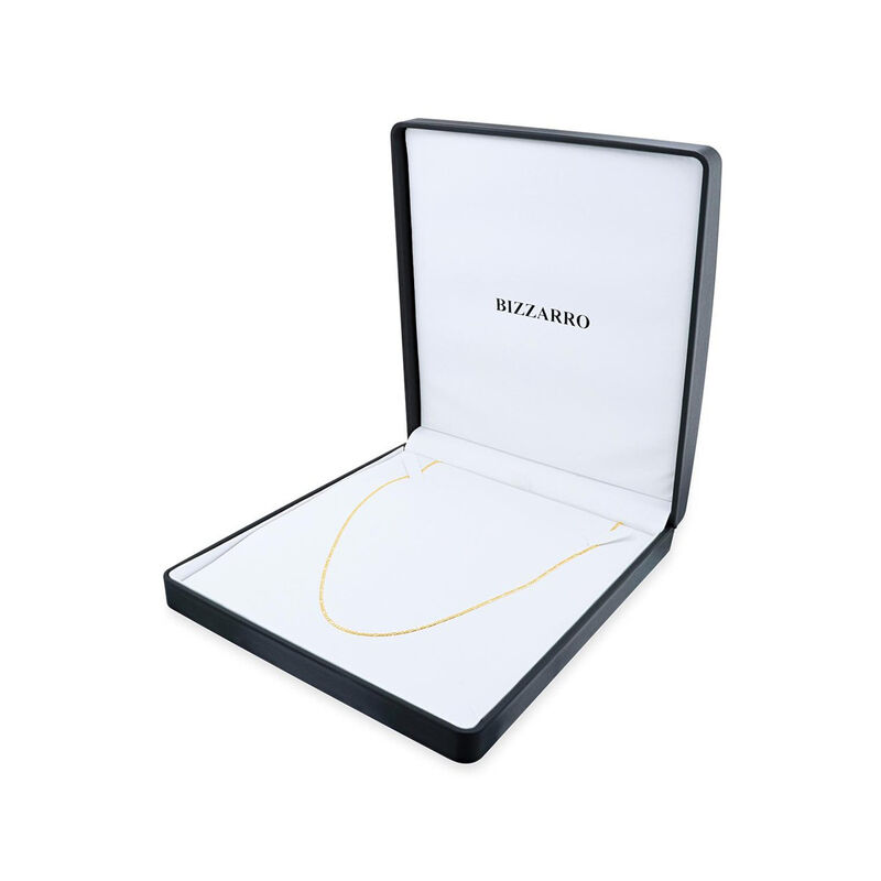 Cadena De Oro Amarillo 14K 3X1 (45Cm - 1.58Mm A... image number null