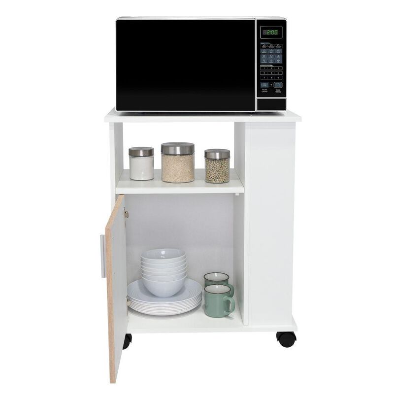 Módulo Microondas Tahara Café Claro y Blanco image number null