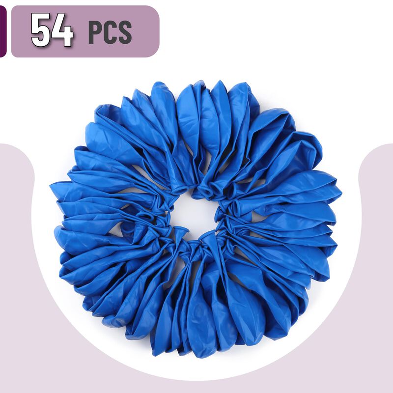 Globos Mr. Pen Azul De 30 cm &ndash; Pack De 54 image number null
