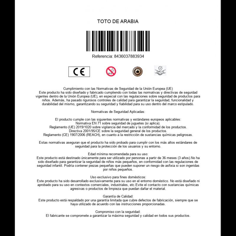 Toto De Arabia image number null