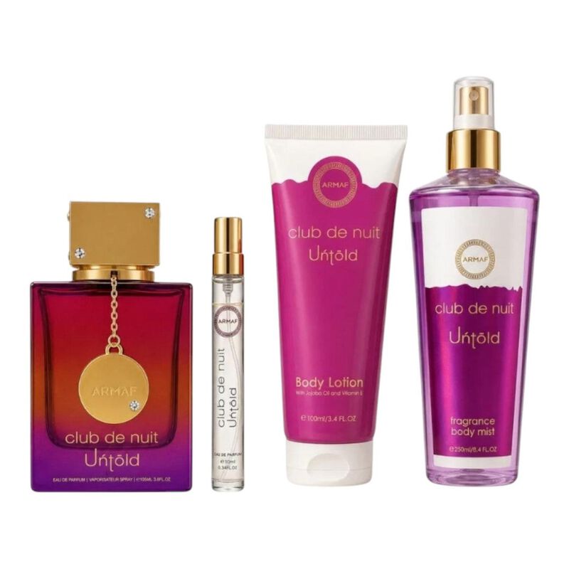 Perfume Armaf Club De Nuit Untold 4 Pcs Gift Se... image number null