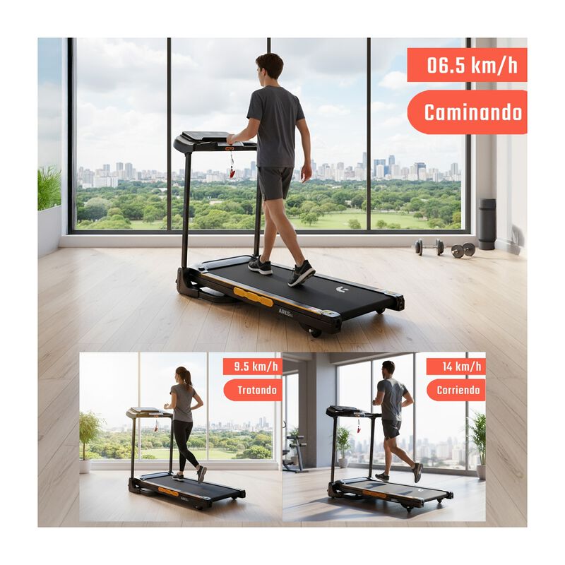 Caminadora Electrica Plegable 4.5hp 18m/h Bluet... image number null