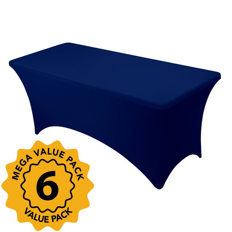 Manteles Dailyset pack de 6 azul marino rectang... image number null